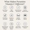 Pure Vitamin C 1000mg, 90 High Strength Capsules (Not Tablets), No Additives, Fillers or Magnesium Stearate, Ascorbic Acid and Sodium Ascorbate Powder Complex, VIT C, Made in The UK by Puramins view 2