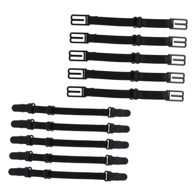 MOLUCKFU 10pcs Strangle Earbands Mask Ear Lanyards Nonslip Back Strap Black Lanyards for Mask Extension Ropes
