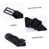 MOLUCKFU 10pcs Strangle Earbands Mask Ear Lanyards Nonslip Back Strap Black Lanyards for Mask Extension Ropes view 3