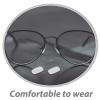 GOOHOCHY Soft Silicone Eyeglass Nose Cushions 2 Pairs Anti Slip White view 3