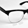 GOOHOCHY Soft Silicone Eyeglass Nose Cushions 2 Pairs Anti Slip White view 4