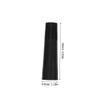 SECFOU 4 Pcs Threaded Handle Tips Pole Adapter Set, Black Taper Plastic Connectors for Telescopic Broom Squeegee Extension Poles, Replacement Attachment Parts for Household Cleaning Tools view 2