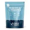 Hybrid Health Probiotics + Prebiotics Supplement - 100 Billion CFU Probiotics, 120 Vegan Capsules, 20 Probiotic Live Culture Strains, Probiotics for Women & Men view 1