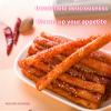 MKSDDF-Latiao 68g/2.39oz Per 3 Packs Spicy Sticks Chinese Classic Snacks, Vegetarian, Casual Snacks Spicy Snacks Latio Chinese Snacks (Normal spicy*3 packs) view 3