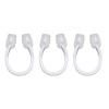 Nose Clip, Nose up Shaping Lifting Straightening Clip, Niiyen 3PCS Nose up Lifting Clips Nose Bridge Slimming Enhancer Silicone Nose Straightening Clip view 2