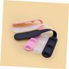 COLLBATH 4pcs Mask Ear Rope Buckle and Elastic Band Extension Set Adjustable Flexible Strap Extenders for Comfortable Wear Black Health Accessories for Men and Women view 2