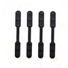 COLLBATH 4pcs Mask Ear Rope Buckle and Elastic Band Extension Set Adjustable Flexible Strap Extenders for Comfortable Wear Black Health Accessories for Men and Women view 4