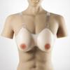 KRLZKID Silicone Breast Mastectomy Patient Prosthesis Crossdresser Transgender Cosplay Lifelike Boobs With Straps,White-4XL view 3