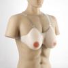 KRLZKID Silicone Breast Mastectomy Patient Prosthesis Crossdresser Transgender Cosplay Lifelike Boobs With Straps,White-4XL view 4