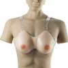 KRLZKID Lifelike Silicone Fake Breast with Straps Crossdresser Transgender Mastectomy Boob Prosthesis,Skin-L view 1