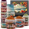 Mediterranean Spices Gift Set by Cinder & Squatch - Taste Of The Mediterranean | 9 Herbs & Spice Kit with Mediterranean Diet Recipe Book | Food Gifts with Cookbook inc 200+ Healthy Recipes view 1