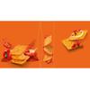 Smoked Paprika,Cheddar & Caramelised Crispy Cracker Bites 125g - 2 x Mixed Flavours of Crispy Cracker Bites view 3