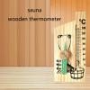 2 in 1 Sauna Sand Timer Hourglass Wooden Temperature Gauge Water-Proof 0-140  view 4