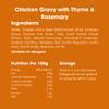 Bay's Kitchen Heat and Serve Chicken Gravy with Thyme & Rosemary, 3 x 300g pouches, Gluten & Dairy Free, Low FODMAP view 4