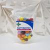 Anti-Farting Anti-Moaning Old-Git Pills Gag Gift Novelty Sweet Bag Funny Birthday Surprise Chocolate Treat Bag Joke Chocolate Present - FARTYBIOTICS Sticker with Filled Clear Bag view 1