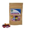 Anti-Farting Anti-Moaning Old-Git Pills Gag Gift Novelty Sweet Bag Funny Birthday Surprise Chocolate Treat Bag Joke Chocolate Present - Anti Moaning Sticker with Filled Brown Bag view 3