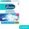 AMK Glowhite 5 x 40g Sachets Whitens Dull Whites Brightens Laundry Prevents Greying view 4