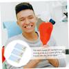 COLLBATH 30pcs Shiny Jewelry Crystal Teeth DIY Decor Tooth Crystal Ornament for Creative Decor Accessories view 2