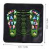 SECFOU Wear-Resistant Soft PVC Foot Reflexology Mat for Foot and Leg Care for Travel and Office Use for Health-Conscious Individuals and Acupressure Enthusiasts view 2