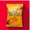 4 x Mature Cheddar & Red Onion Potato Chips 130G "Deliciousness that brings a smile" Hand Cooked Potato Chips Gift Hamper For All Occasions view 2