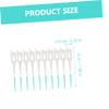 HOMOCONO Elastic Interdental Brushes 80pcs (2 Packs, Green) Flexible Oral Care Supplies for Cleaning Teeth Gaps and Gum Massage, Portable Dental Picks for Personal Hygiene view 2