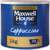 Maxwell House Cappuccino Instant Coffee 1kg Tin (Pack of 4, Total 4000 grams) view 2