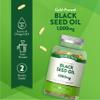 Black Seed Oil Capsules 1000mg | Cold Pressed Nigella Sativa Supplement with Omega 6 & 9 | 60 Softgels | Nature's Truth view 4
