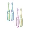 SECFOU 4pcs Boys and Girls Travel Toothbrush Years Old Soft Bristles Ergonomic Handle view 1