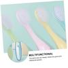 SECFOU 4pcs Boys and Girls Travel Toothbrush Years Old Soft Bristles Ergonomic Handle view 3