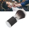 Beard Brush, Beard Trimming Cleaning Brush, Professional Men Beard Cream Soap Foaming Brush, Aluminum Alloy, Nylon Hair, for Home Hair Salon Nylon Hair Beard view 3