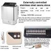 Cashwise Sauna Heater, 4.5-9 Kw Electric Sauna Stove, Steam Bath Sauna Heater with External Digital Controller, 3h Timer & Adjustable Temp, for Home Hotel Spa Shower Steam Room,9KW view 4