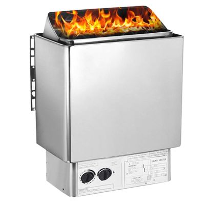Cashwise Electric Sauna Heater, Sauna Stove Oven Dry Steam Sauna, with Integrated Internal Control, Personal Commercial for Home Hotel Spa Shower Steam Room,6KW
