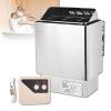 Cashwise Electric Sauna Heater, Sauna Oven Stainless Steel 4.5-9 Kw External Sauna Control Premium, Wet and Dry Bath Sauna Box Sauna Room Equipment for Home Hotel Spa Shower Steam Room,8KW view 1