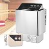 Cashwise Stainless Steel Sauna Stove Heater with External Controller, 4.5-9 Kw Electric Sauna Heater Wet& Dry Sauna Stove Home SPA Sauna Room Supports Body Detox,8KW view 1