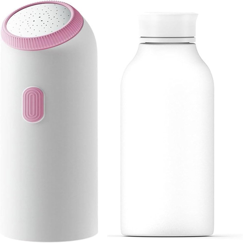 Portable Handheld Bidet, Mini Travel Bidet Sprayer with 400ml Bottle, USB Rechargeable Travel Personal Bidet Cleaner with 2 Water Pressures and 2 Water Modes for Hygienic Cleansing Women's Health (B)