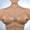 KRLZKID Realistic Silicone Breast Fake Boob with Adjustable Strap For Mastectomy Crossdresser Transgender Cosplay,Brown-6XL view 3