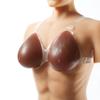KRLZKID Silicone Breast Forms Fake Boobs For Mastectomy Prosthesis Crossdresser Transgender Drag Queen,Black-6XL view 1