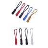 10pcs Zipper Pull Puller End Fit Rope Replacement Clip Buckle Fixer,PVC view 2