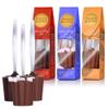 Harris & James Hot Chocolate Stirrers - Variety Pack of 3. Salted Caramel, Dark & Milk Chocolate with Marshmallows. Gift Set view 1