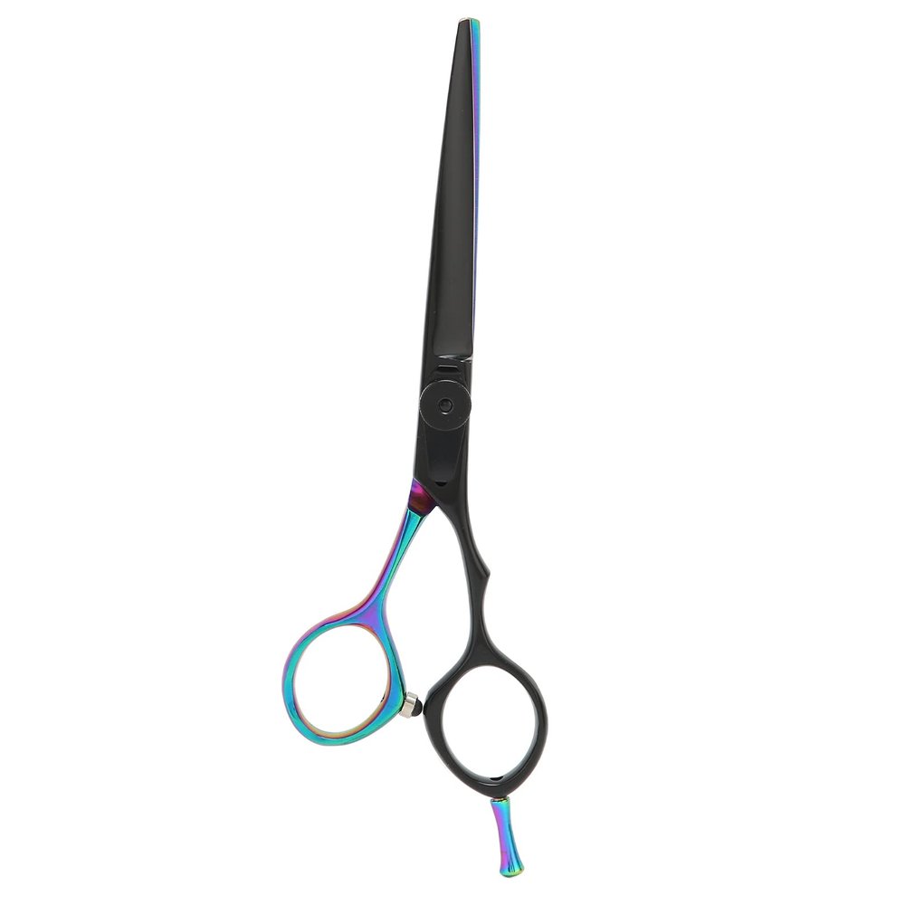 Beard Scissors, Nose Hair Scissors, Stainless Steel Cutting Hair Scissors, Clean Hair Cutting Tool with Handle for Hairdressers, Family, Men, Women, Children, Babies (Cutting