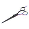Beard Scissors, Nose Hair Scissors, Stainless Steel Cutting Hair Scissors, Clean Hair Cutting Tool with Handle for Hairdressers, Family, Men, Women, Children, Babies (Cutting view 3