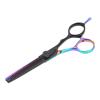 EVGATSAUTO Stainless Steel Beard Scissors, Nose Hair Scissors, Ergonomic Hair Cutting Scissors with Blade for Hairdressers and Individuals, for Styling and Trimming (Thinning Scissor) view 3