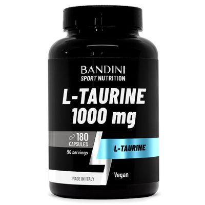Bandini L Taurine 1.000mg High Strength Capsules, L-Taurine 180 Capsules