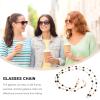 VALICLUD 1pc Chain Eyeglass Strap Stylish Anti-lost Glasses Holder Elegant Design for Everyday Use and Exercise Versatile Retainer for Men and Women view 2