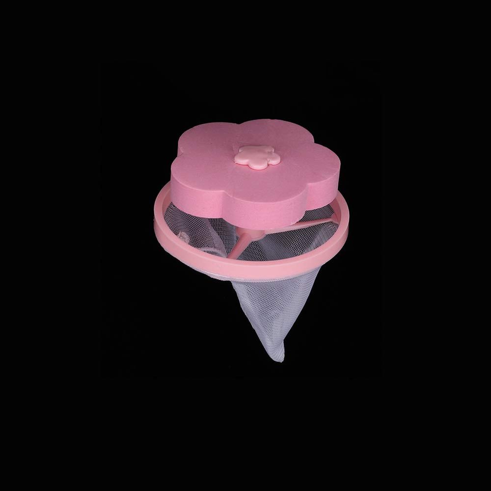 Washing Filter Net Bag Hair Remover - Floating Lint Catcher for Laundry, Pet Hair and Debris, Protect Clothes and Washer, Eco-Friendly and Reusable