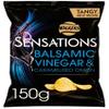 4 x Sensations Balsamic Vinegar & Onion Crisps 150g Delicious Tasty Treat Perfect For Sharing With Friends And Family view 1
