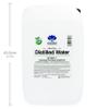 Distilled Water - Pure Steam Distilled H2O - 25 litres - BPA Free Container view 2