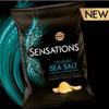 4 x Crushed Sea Salt & Black Peppercorn Flavour Potato Crisps 150g Tasty Treat Delicious Perfect For Sharing With Friends And Family view 2