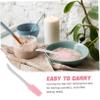 Didiseaon Silicone Wax Spatulas Reusable Scraper for Hair Removal Silicone Spatula Sticks for Waxing for Home Salon Body Face Use view 3