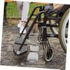 Healvian Wheelchair Footrest Replacement Pedals Sturdy Lap Strap for Wheelchair Accessory view 4